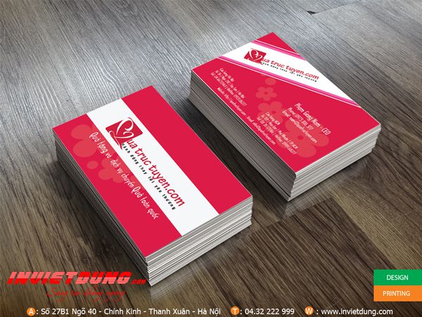 Card visit quà tặng trực tuyến